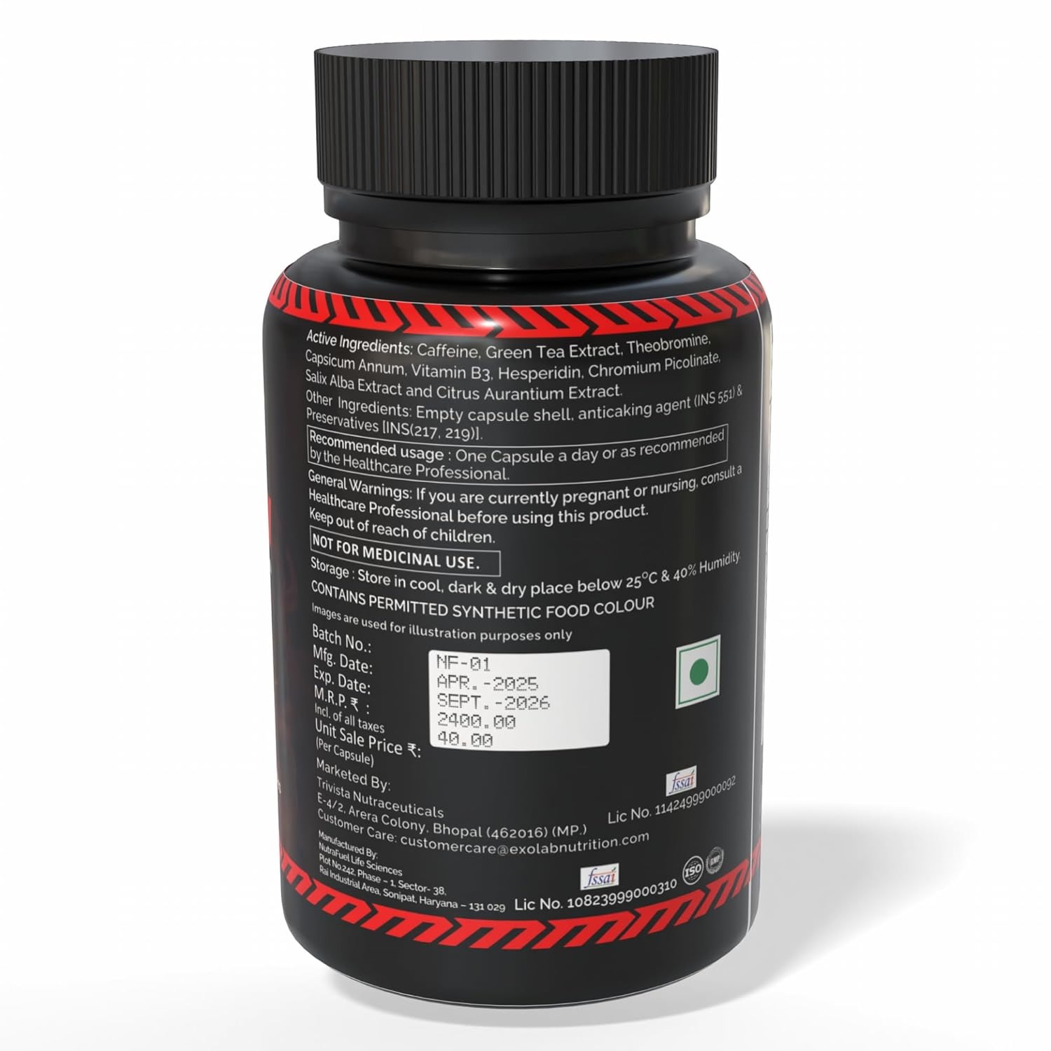 Exolabs Fat Burner | Weight Loss Supplement For Women & Men - Image 2